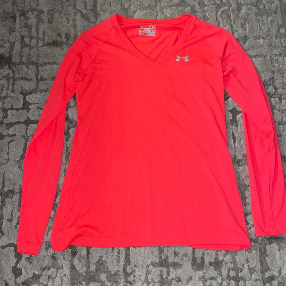 Under Armor long sleeve small pink